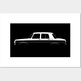 Renault 8 Gordini Silhouette Posters and Art